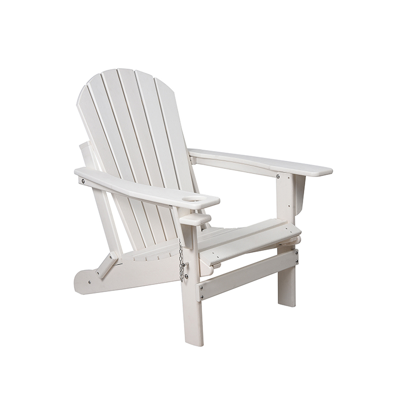 Chaise Adirondack réglable avec porte-gobelet