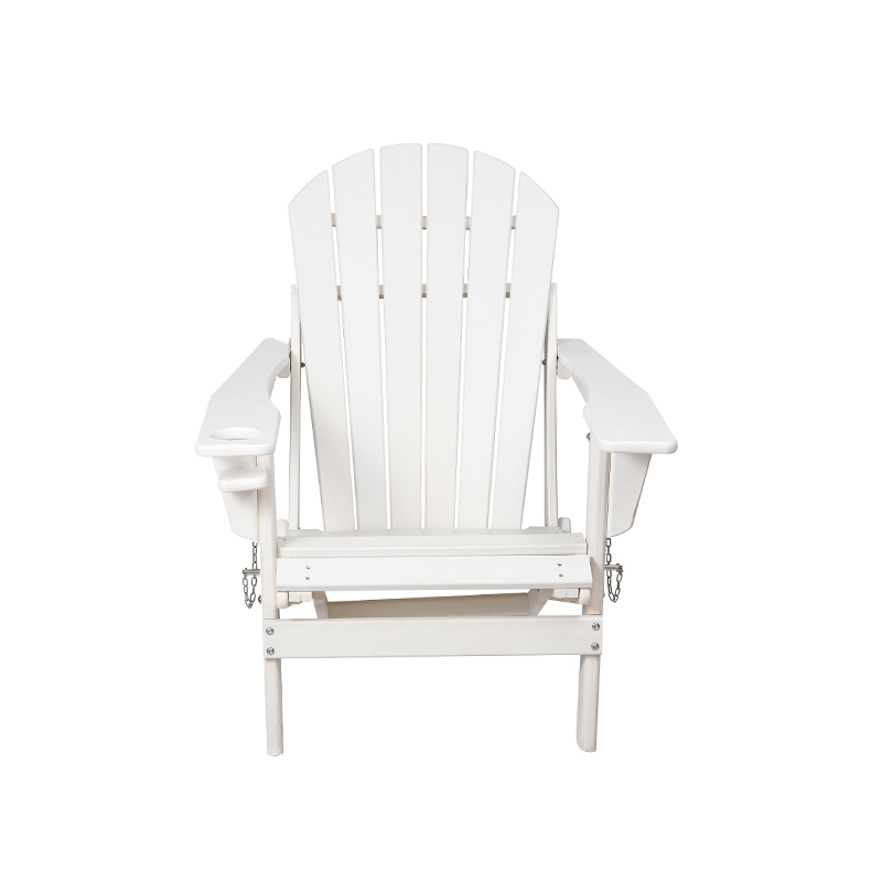 Chaise Adirondack réglable avec porte-gobelet