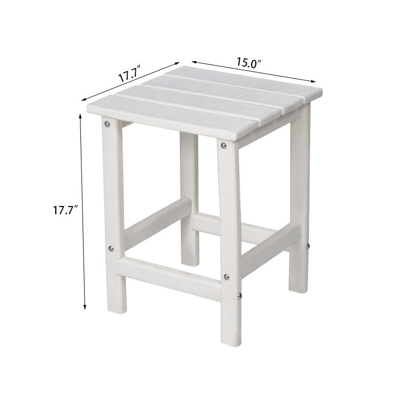 Table de bout extérieure carrée